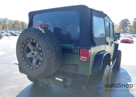 2007 Jeep Wrangler Unlimited Sahara from USA, damaged, VIN 1J8GA59157L220076